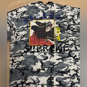 Supreme japan camo tee
